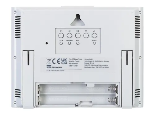 foto Bresser 7-in-1 ClimateScout Exclusive Line Weather Center, silver,  7
