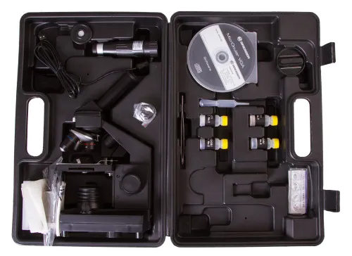 görüntü Bresser National Geographic 40–1024x Digital Microscope with case,  9