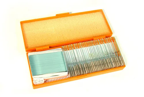 fotoğraf Levenhuk N38 NG Hazırlanmış Slayt Seti,  2