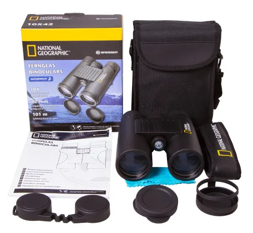 fotoğraf Bresser National Geographic 10x42 WP Binoculars,  6