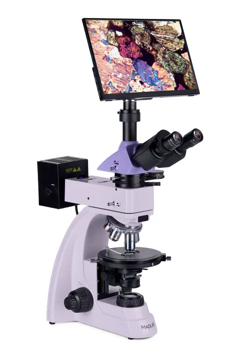 foto MAGUS Pol D850 LCD Polarize Dijital Mikroskop,  4