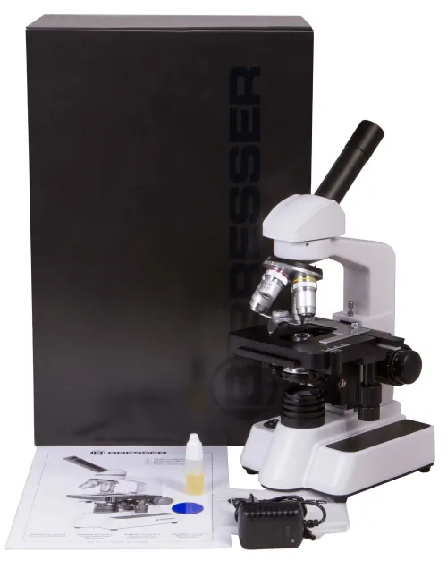 görüntü Bresser Erudit DLX 40–1000x Microscope,  2