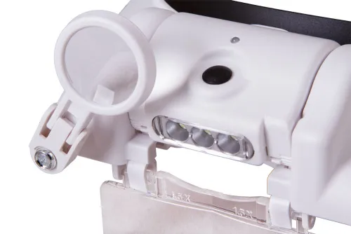 fotoğraf Levenhuk Zeno Vizor HR4 Şarjlı Baş Büyüteci,  7