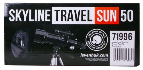 görüntü Levenhuk Skyline Travel Sun 50 Teleskop,  18