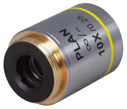 foto Levenhuk MED 10x Sonsuzluk Düzeltimli Plan Akromatik Objektif,  3