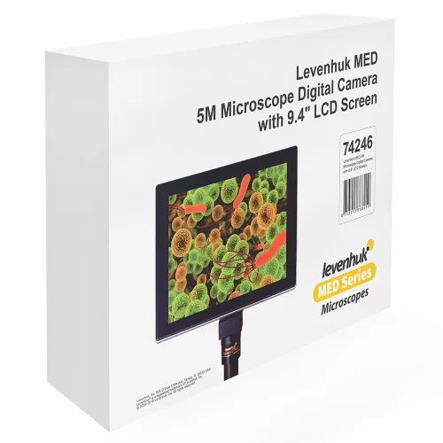 fotoğraf 9,4" LCD Ekranlı Levenhuk MED 5M Mikroskop Dijital Kamerası,  12