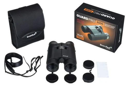 fotoğraf Levenhuk Guard PRO 3000 Mesafe Ölçer Binoküler Dürbün,  2