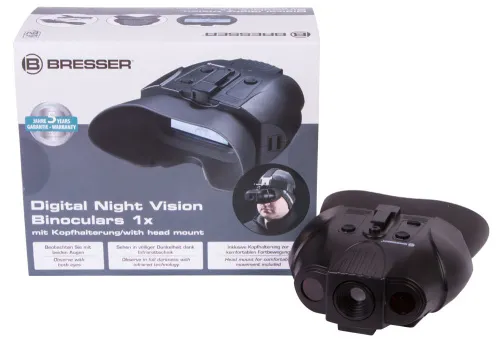 fotoğraf Bresser 1–2x Digital Night Vision Binoculars, with Head Mount,  13