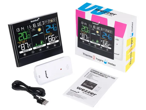 görüntü Levenhuk Wezzer Teo TH50 Termo Higrometre,  2