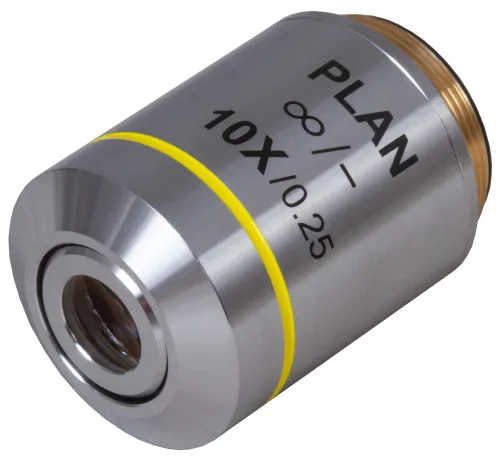foto Levenhuk MED 10x Sonsuzluk Düzeltimli Plan Akromatik Objektif,  2