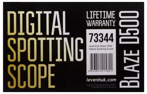 resim Levenhuk Blaze D500 Dijital Gözlem Teleskopu,  20