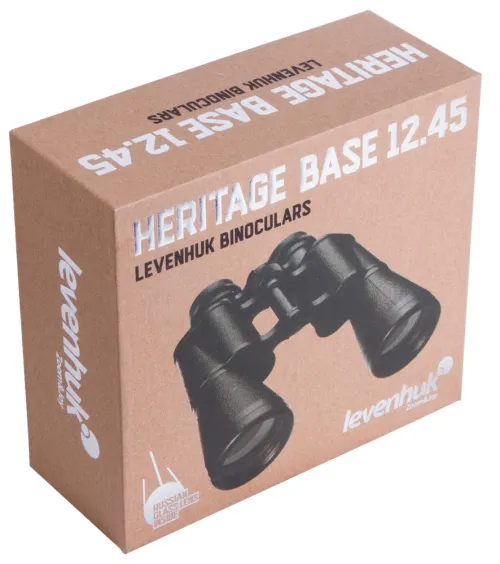 resim Levenhuk Heritage BASE 12x45 Binoküler Dürbün ,  12