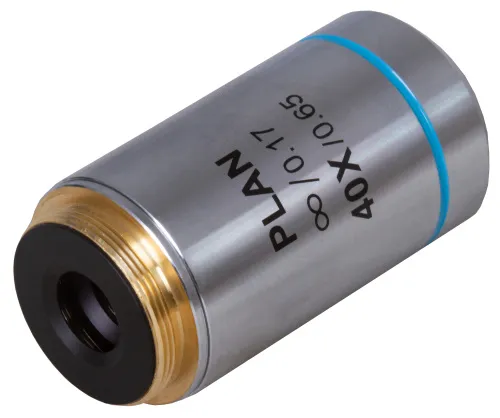 foto Levenhuk MED 40x Sonsuzluk Düzeltimli Plan Akromatik Objektif,  3