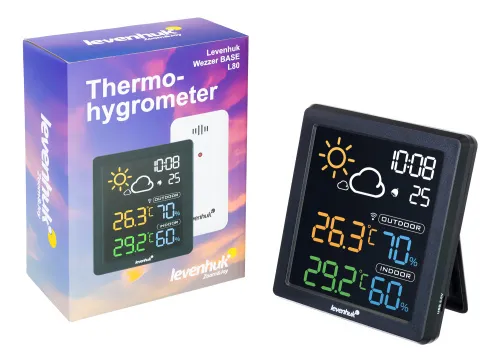 fotoğraf Levenhuk Wezzer BASE L80 Termo Higrometre,  2