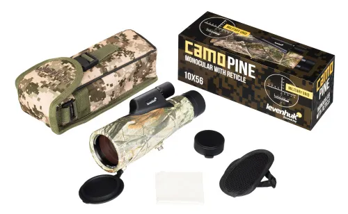 fotoğraf Levenhuk Camo 10x56 Artıkıllı Monoküler Dürbün,  4