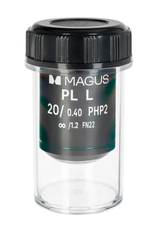 resim MAGUS 20HP 20х/0,40 Plan L phase PHP2 ∞/1,2 ÇM 8,0 mm Objektif,  2