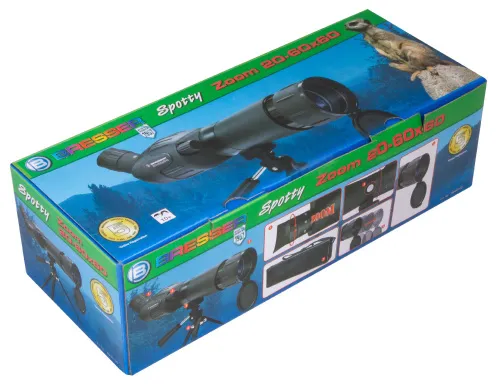 resim Bresser Junior Spotty 20–60x60 Spotting Scope,  12