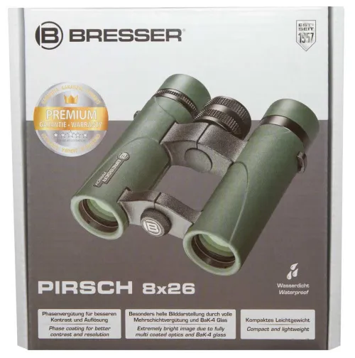 foto Bresser Pirsch 8x26 Binoculars,  12