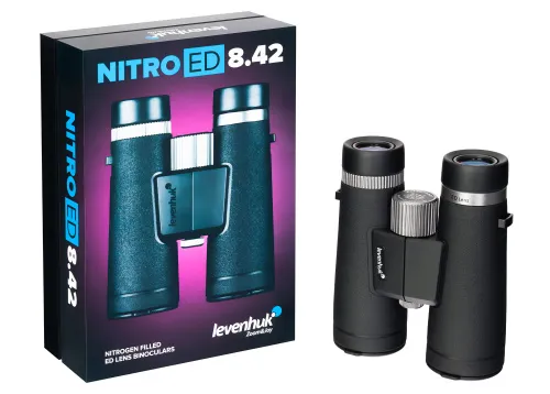 görüntü Levenhuk Nitro ED 8x42 Binoküler Dürbün,  4