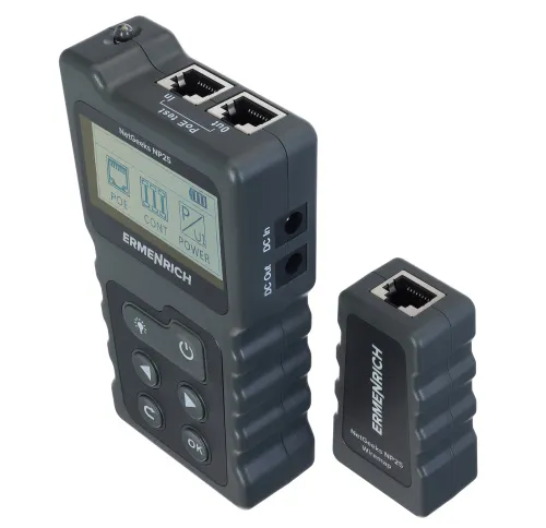 görüntü Ermenrich NetGeeks NP25 PoE Test Cihazı,  7