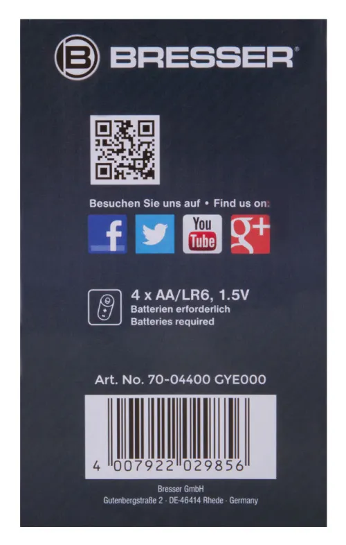 görüntü Bresser TemeoTrend SQ RC Weather Station, white,  14