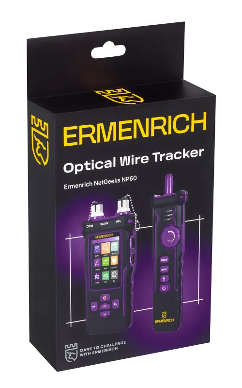 görüntü Ermenrich NetGeeks NP60 Optik Kablo İzleme Cihazı,  13