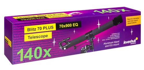 fotoğraf Levenhuk Blitz 70 PLUS Teleskop,  12