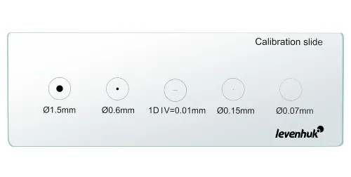 fotoğraf Levenhuk MED X/Y Kalibrasyon Slaytı,  3