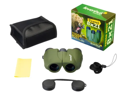 görüntü Levenhuk Travel 8x21 Binoküler Dürbün,  4