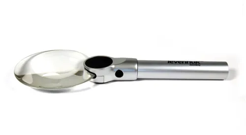 resim Levenhuk Zeno 400 LED Büyüteç, 2/4x, 88/21 mm, Metal,  5