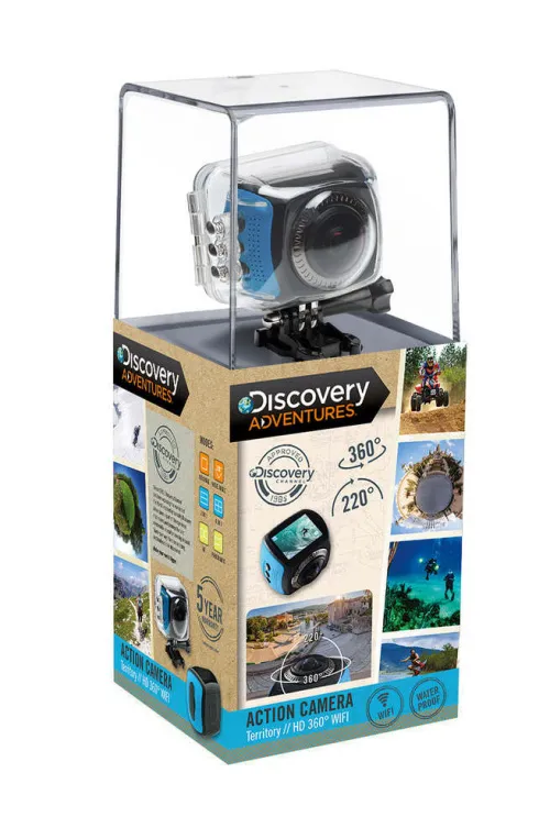 görüntü Bresser Discovery Adventures Territory HD 360° Wi-Fi Action Camera,  6