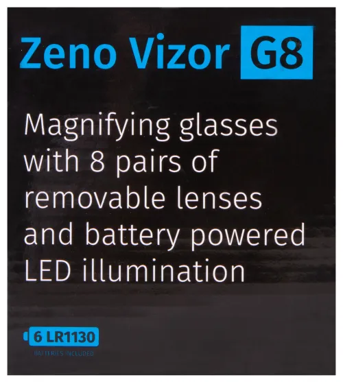 foto Levenhuk Zeno Vizor G8 Büyüteçli Gözlükler,  16