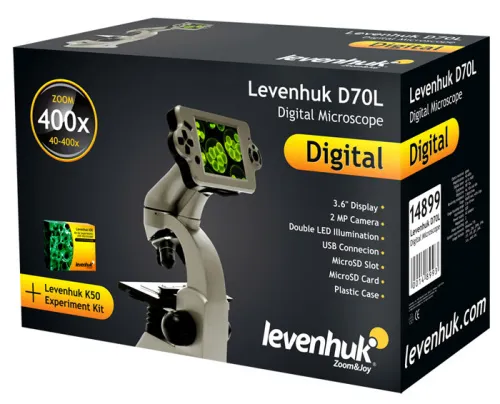 foto Levenhuk D70L Dijital Biyolojik Mikroskop,  13