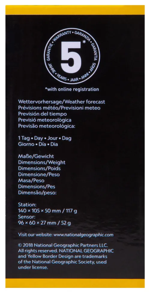 foto Bresser National Geographic Weather Station, transparent,  14