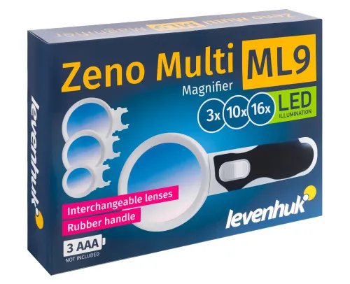 görüntü Levenhuk Zeno Multi ML9 Büyüteç,  10