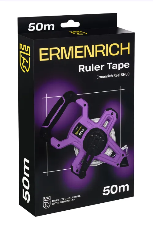 görüntü Ermenrich Reel SH50 Arazi Tipi Şerit Metre,  7