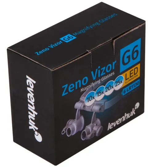 resim Levenhuk Zeno Vizor G6 Büyüteçli Gözlükler,  11