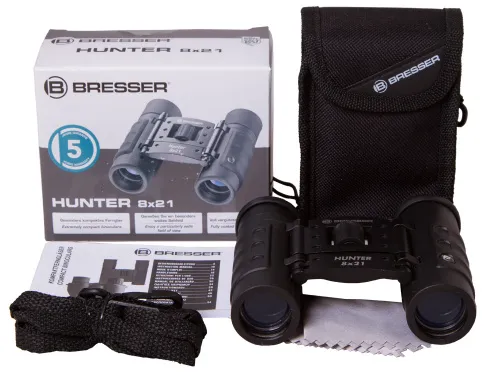 resim Bresser Hunter 8x21 Binoculars,  6