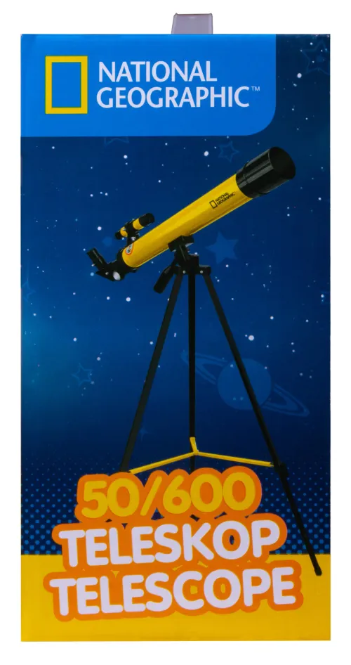 fotoğraf Bresser National Geographic 50/600 AZ Telescope with Mount,  12