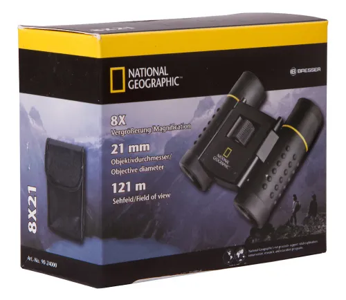 görüntü Bresser National Geographic 8x21 Binoculars,  8
