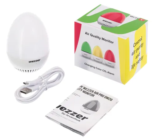 fotoğraf Levenhuk Wezzer Air PRO DM20 Hava Kalitesi Monitörü,  2