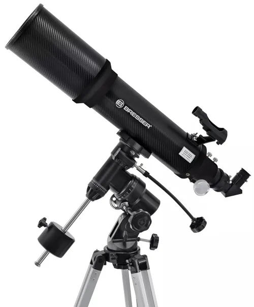 resim Bresser Polaris-II AR-102/600 EQ-3 AT-3 Telescope with solar filter,  2