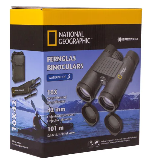 fotoğraf Bresser National Geographic 10x42 WP Binoculars,  8