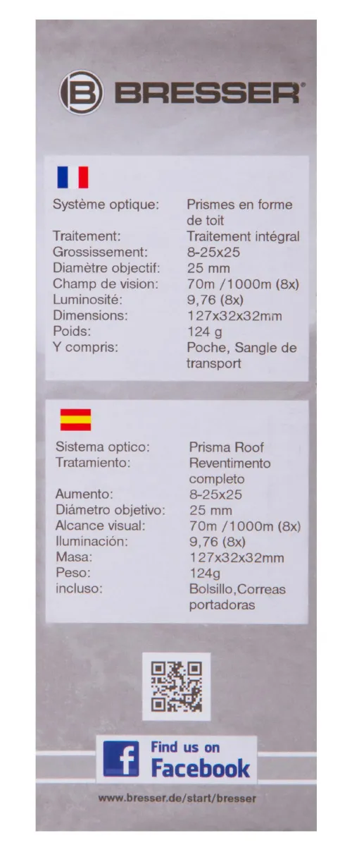 resim Bresser Zoomar 8–25x25 Monocular,  11