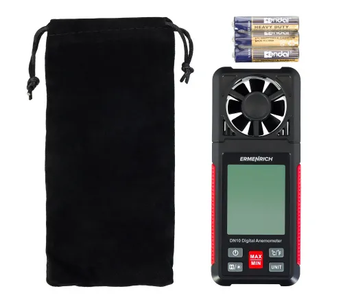 fotoğraf Ermenrich Seek DN10 Dijital Anemometre,  6