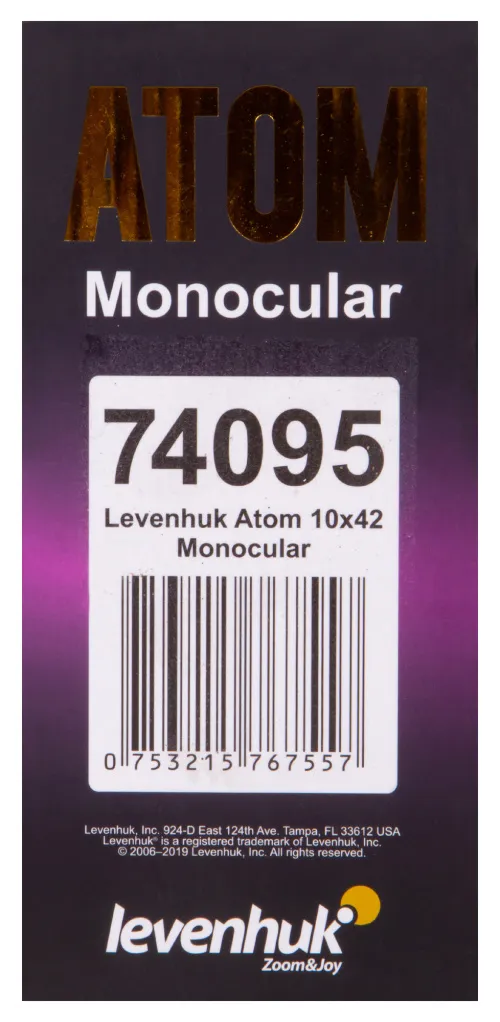 resim Levenhuk Atom 10x42 Monoküler,  13