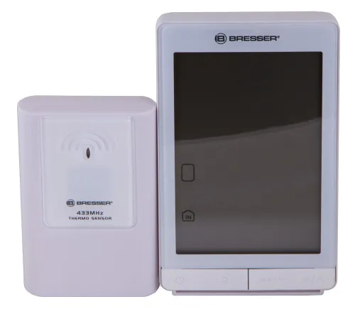 görüntü Bresser TemeoTrend STX RC Weather Station, white,  9