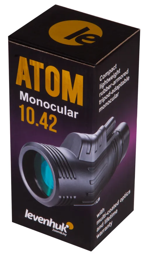 resim Levenhuk Atom 10x42 Monoküler,  10