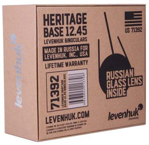 resim Levenhuk Heritage BASE 12x45 Binoküler Dürbün ,  14