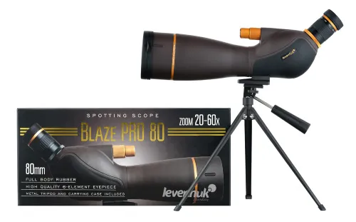resim Levenhuk Blaze PRO 80 Gözlem Teleskopu,  14